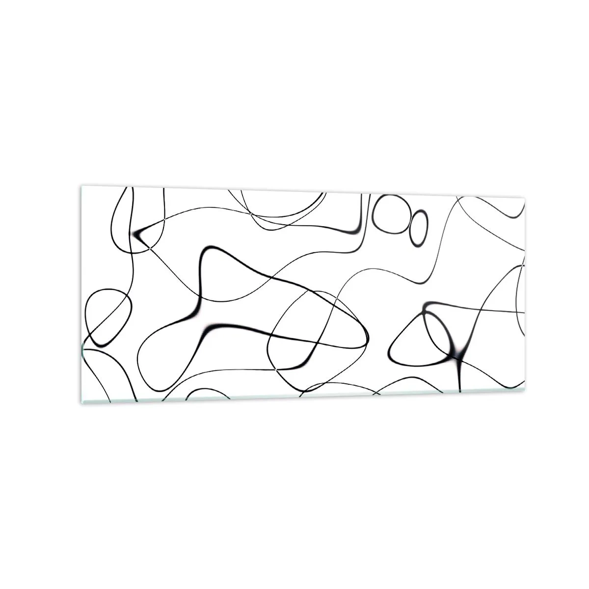 Billede på glas - Livets veje, skæbnens omskiftelser - 120x50 cm