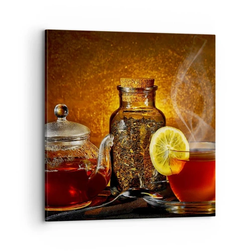 Lærredstryk - Billede på lærred - I stil med de hollandske mestre - 70x70 cm