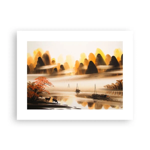 Plakat - Længere væk end det fjerne Østen - 40x30 cm