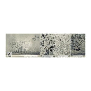 Prøve Fototapet Premium Sand - Mit vidunderlige byliv - Graffiti, Stykke, Grafik - 100x30 cm