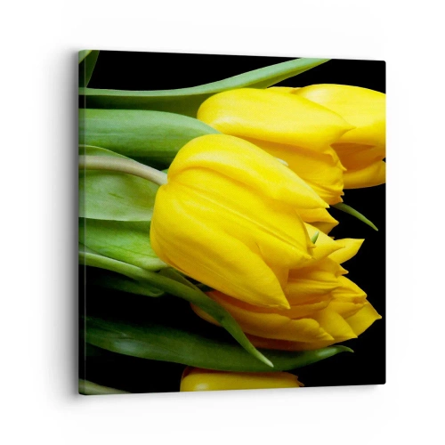 Lærredstryk - Billede på lærred - Opstå fra den rene sol - 30x30 cm