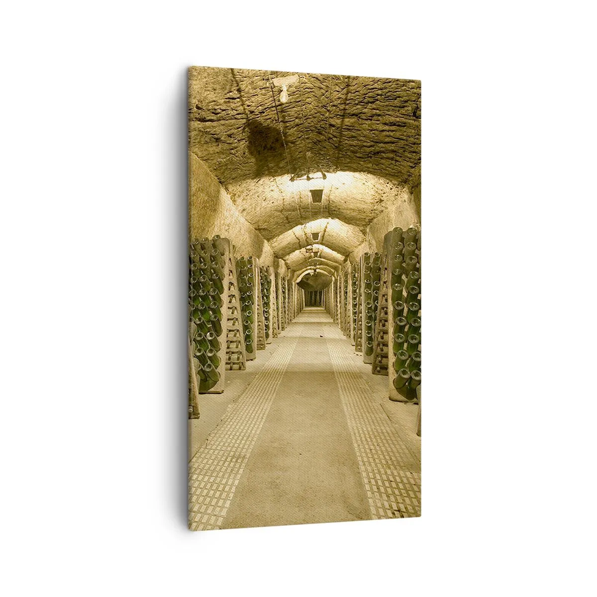 Lærredstryk - Billede på lærred - Smagens fødsel - 45x80 cm