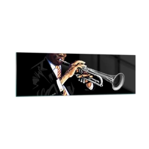 Billede på glas - Gammeldags charme - 160x50 cm