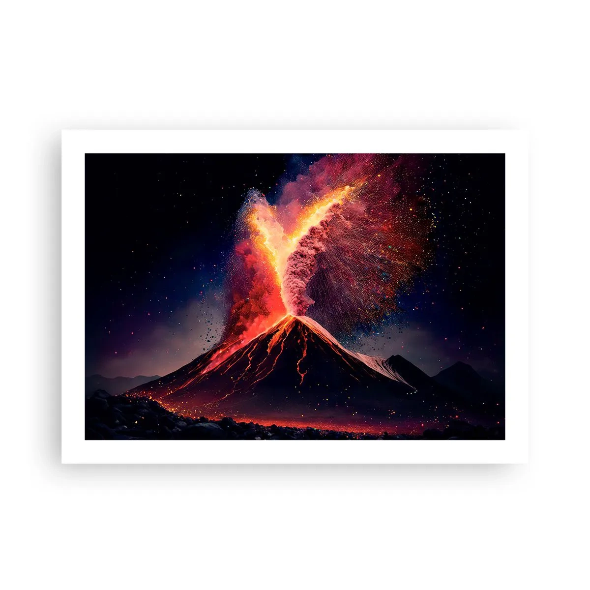 Plakat - Skønhed og rædsel - 70x50 cm