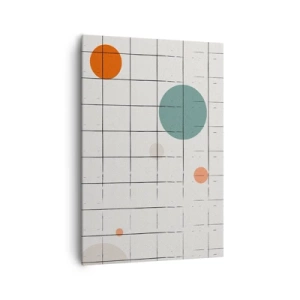 Lærredstryk - Billede på lærred - Fanget i en fælde. Os eller dem? - 70x100 cm