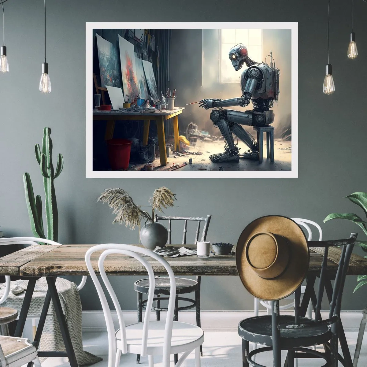 Plakat - Den skabende handling - 91x61 cm