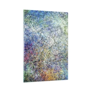 Billede på glas - Så enkelt er det ikke - 80x120 cm