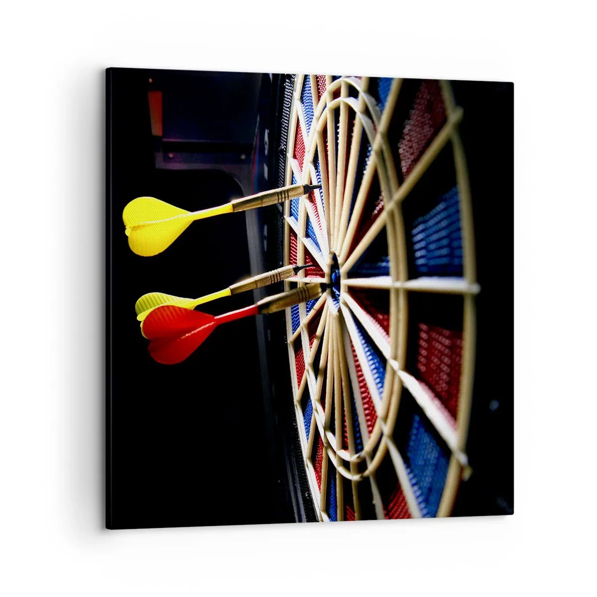 Lærredstryk - Billede på lærred - Lige til sagen - 50x50 cm