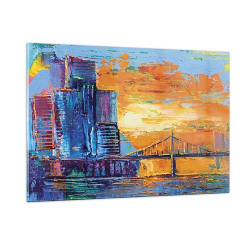 Billede på glas - Kultur og natur - 120x80 cm