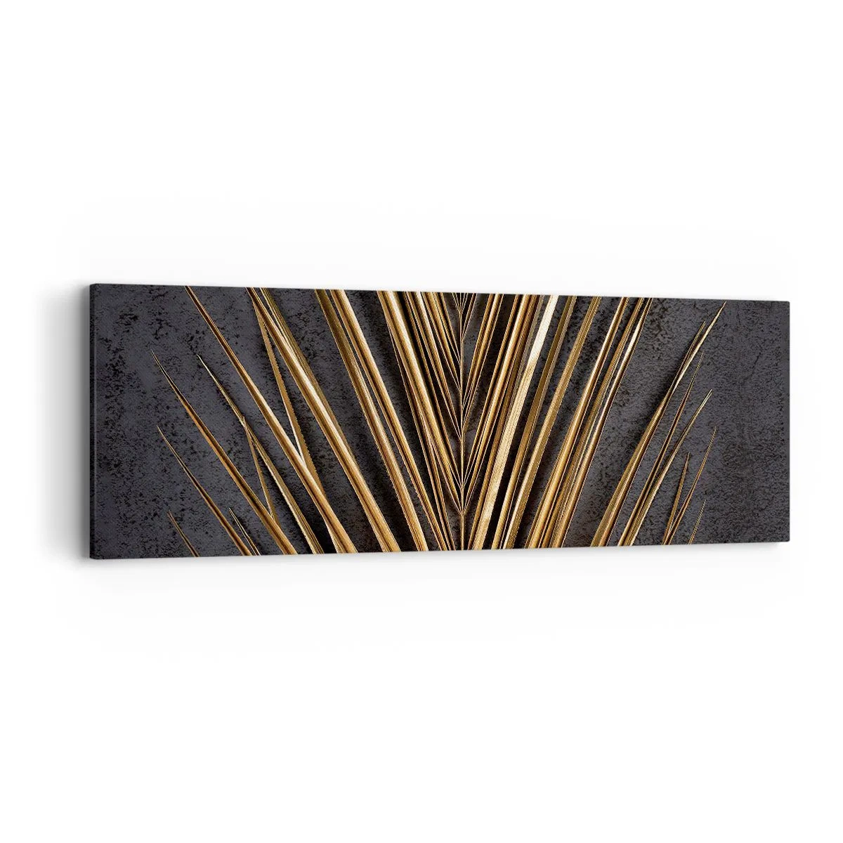 Lærredstryk - Billede på lærred - Tropernes guld - 90x30 cm