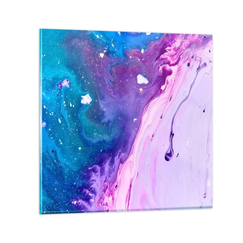 Billede på glas - Yin og yang - 30x30 cm