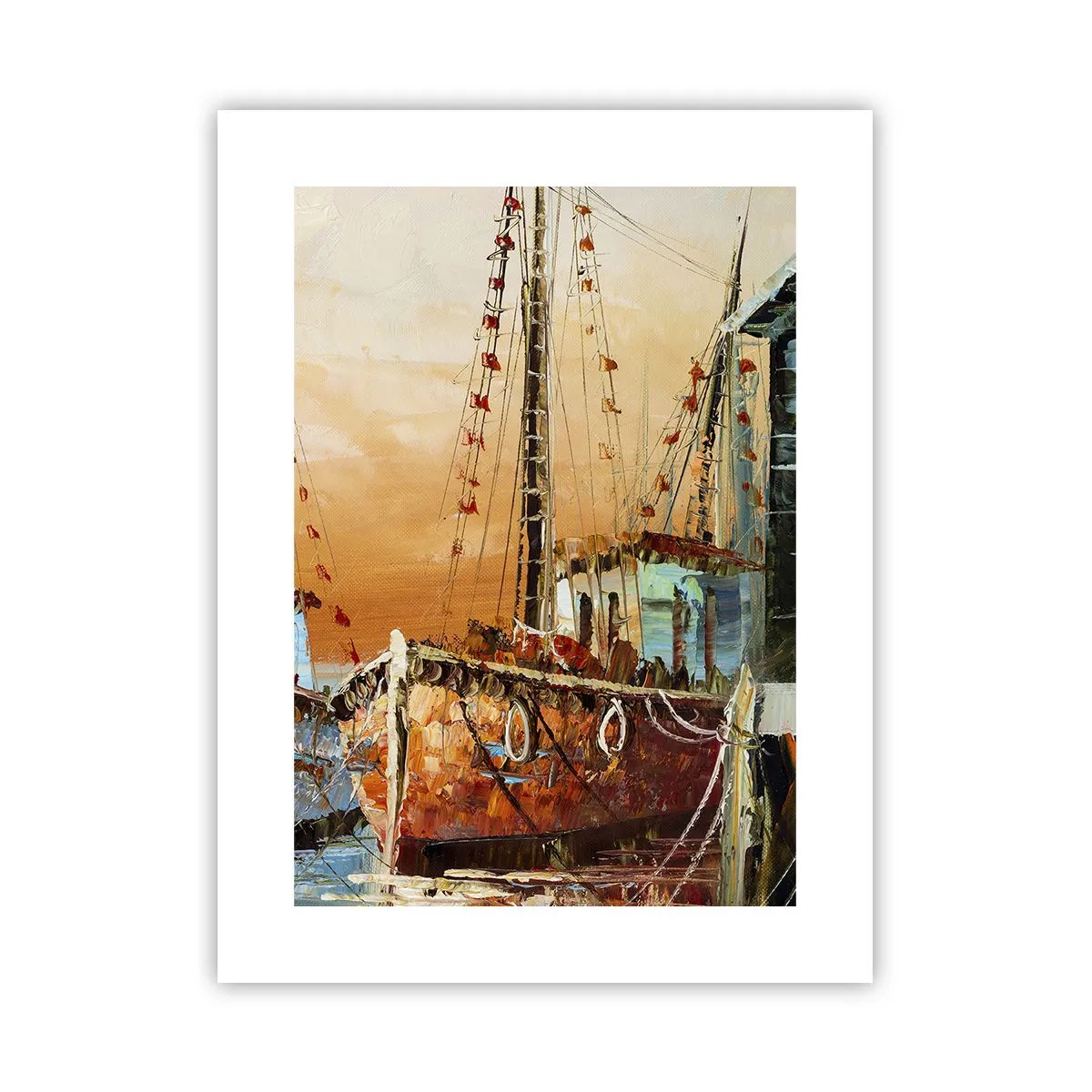 Plakat - Fredelig tilbagevenden - 30x40 cm