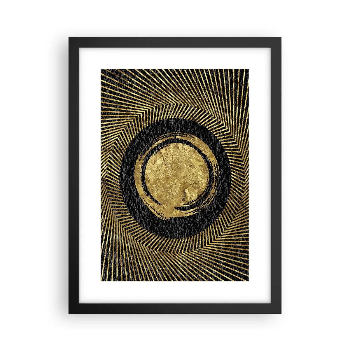 Plakat i sort ramme - Glamour-komposition - 30x40 cm