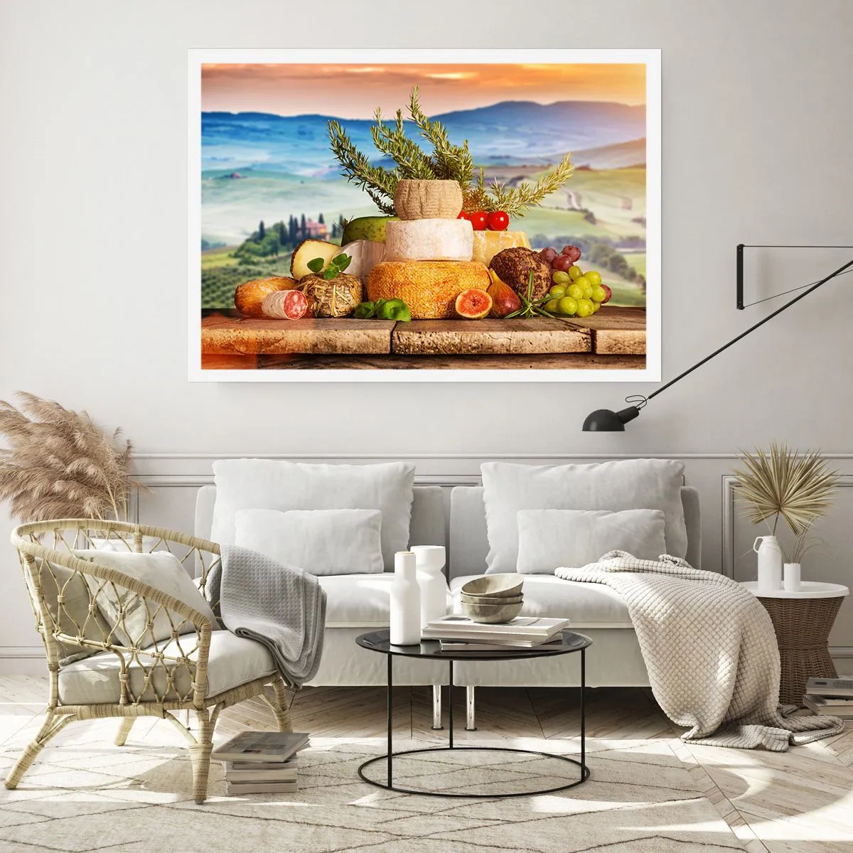 Plakat - Italiensk livsglæde - 91x61 cm