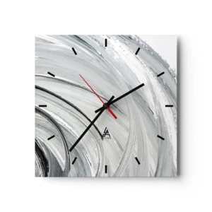 Vægur, Uret - Orbital komposition - 40x40 cm