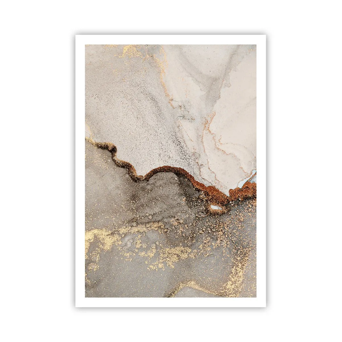 Plakat - På farvegrænsen - 70x100 cm