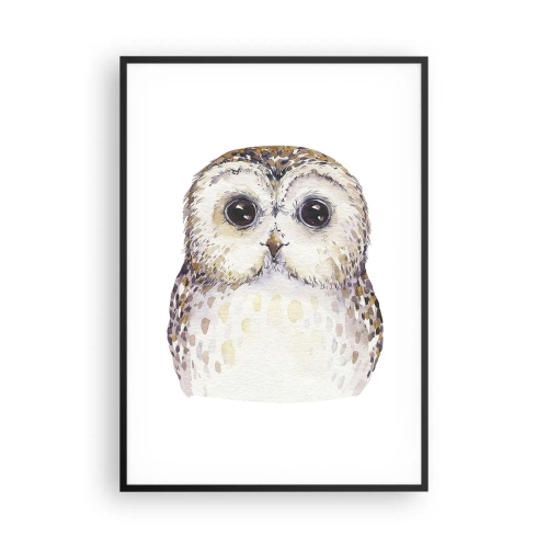 Plakat i sort ramme - Se mig i øjnene - 70x100 cm