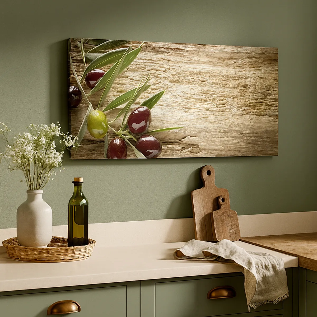 Lærredstryk - Billede på lærred - Lige fra naturen - 30x30 cm