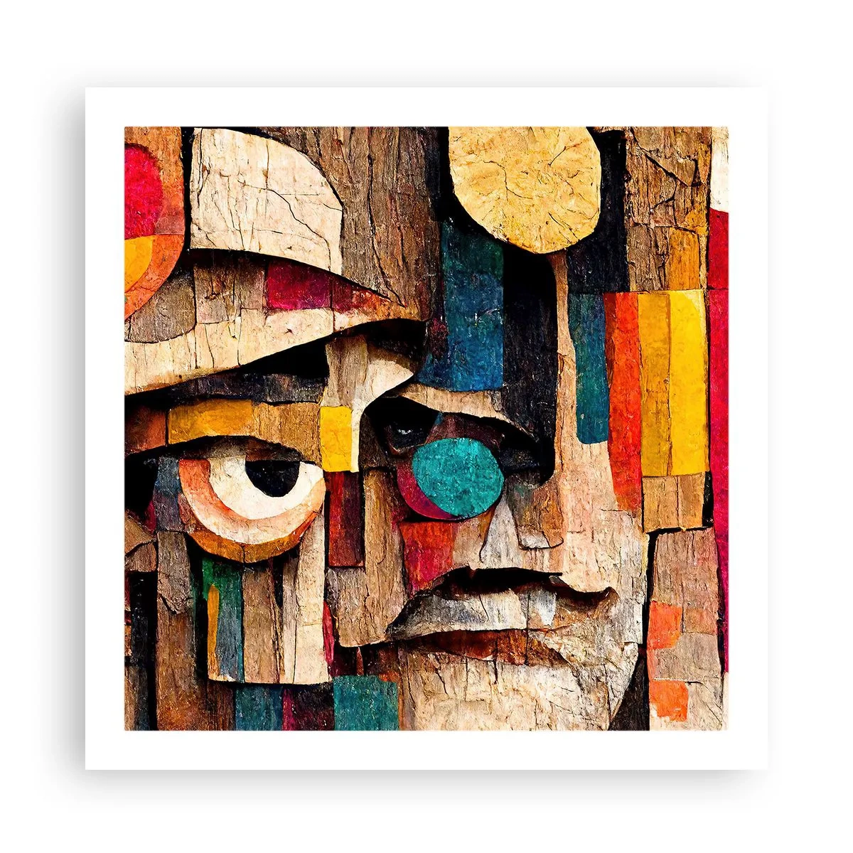 Plakat - Jeg kan se dig... - 60x60 cm