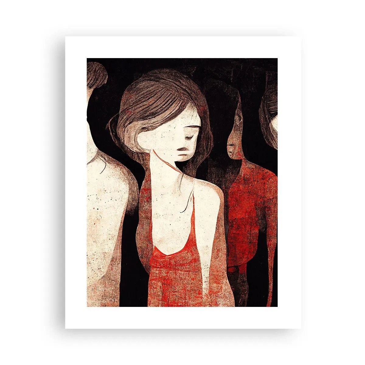 Plakat - Mørkets madonnaer - 40x50 cm