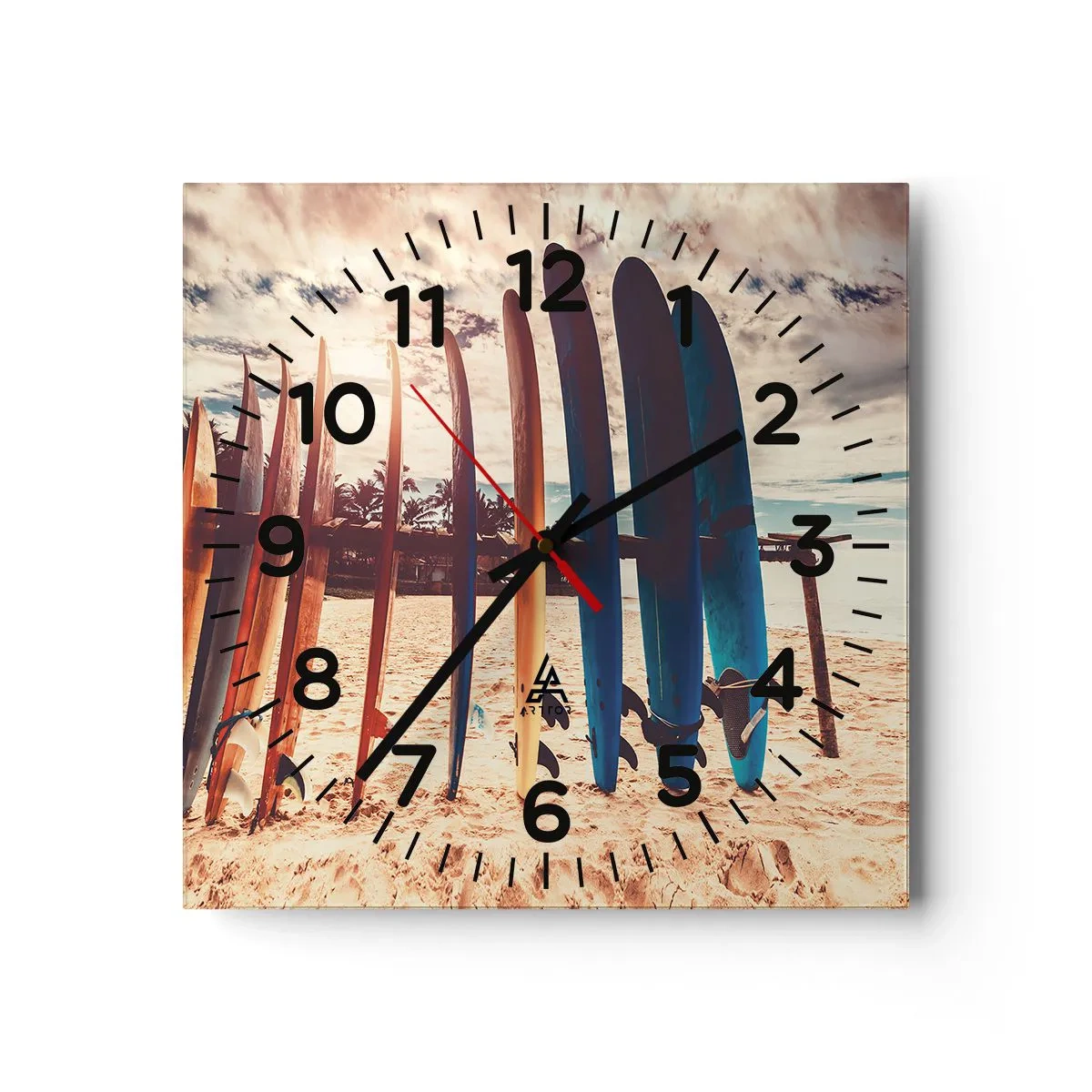 Vægur, Uret - Godnat, indtil i morgen - 40x40 cm