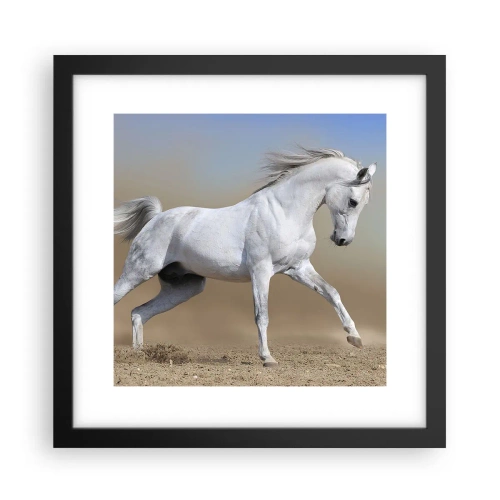 Plakat i sort ramme - Den smukkeste arabiske fortælling - 30x30 cm