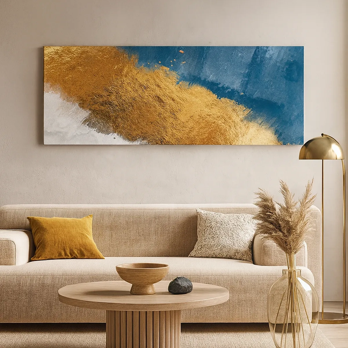 Lærredstryk - Billede på lærred - Sommerens farver - 30x30 cm