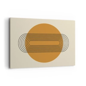 Lærredstryk - Billede på lærred - Den perfekte plan - 100x70 cm