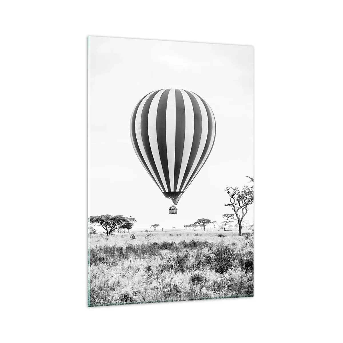 Billede på glas - Over savannen - 80x120 cm