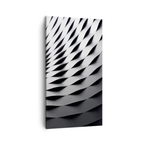 Lærredstryk - Billede på lærred - På bølgernes overflade - 45x80 cm