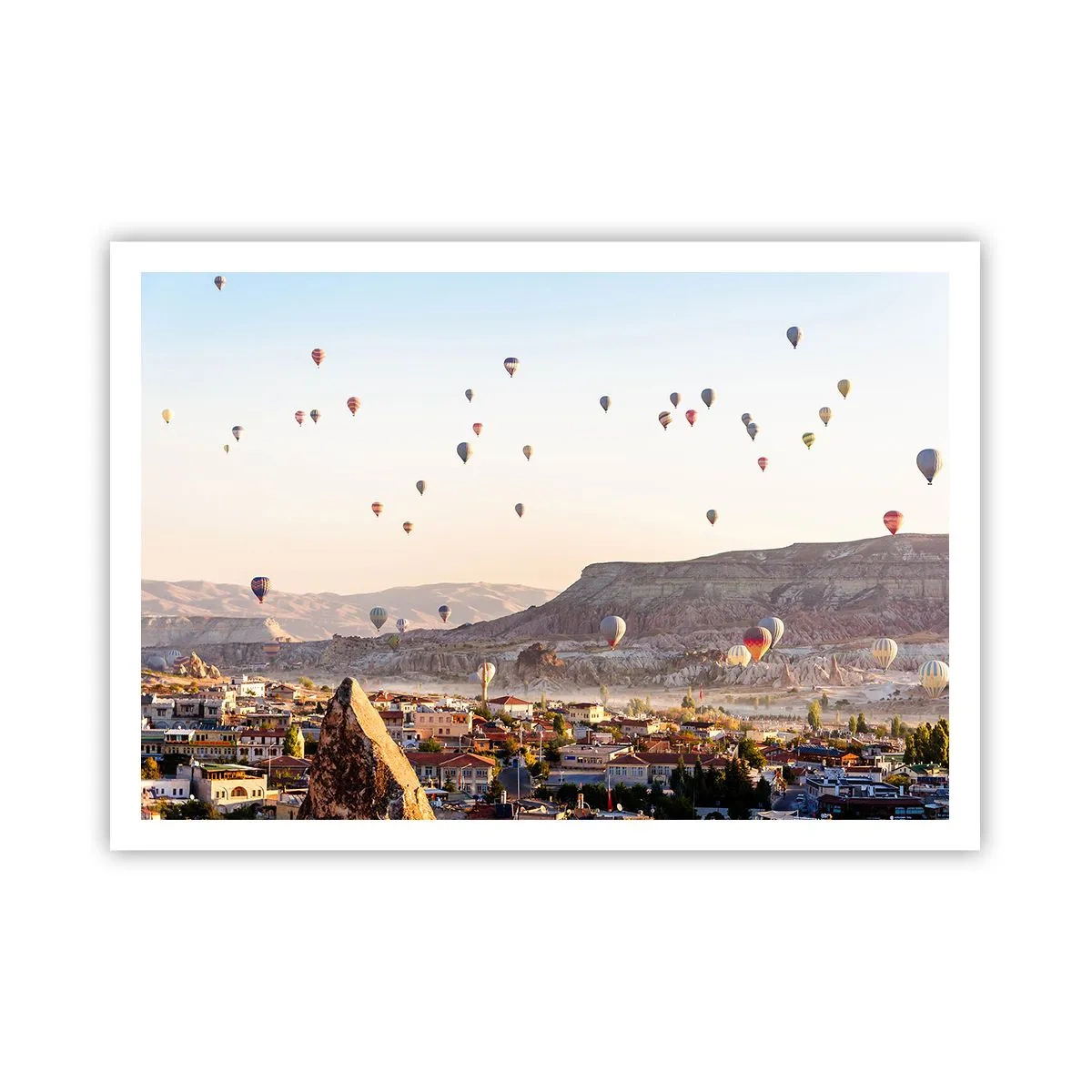 Plakat - Som skibe på himlen - 100x70 cm