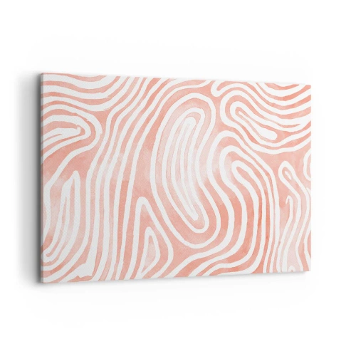 Lærredstryk - Billede på lærred - I en labyrint af koraller - 120x80 cm