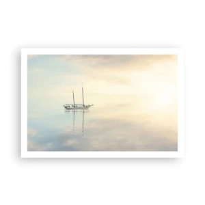 Plakat - I et hav af stilhed - 91x61 cm