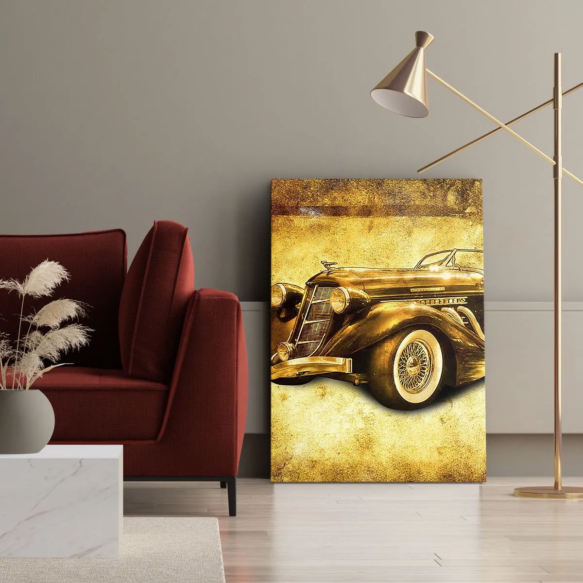Lærredstryk - Billede på lærred - Eliten af eliten - 50x70 cm