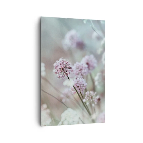 Lærredstryk - Billede på lærred - Søde filigranurter - 80x120 cm