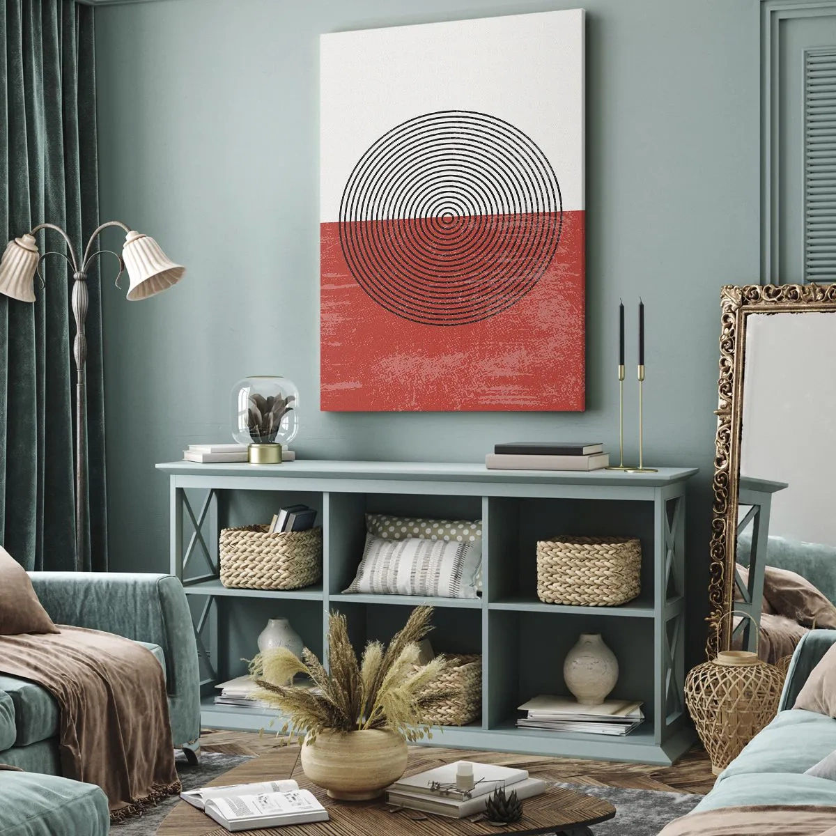 Lærredstryk - Billede på lærred - Lige til sagen - 50x70 cm