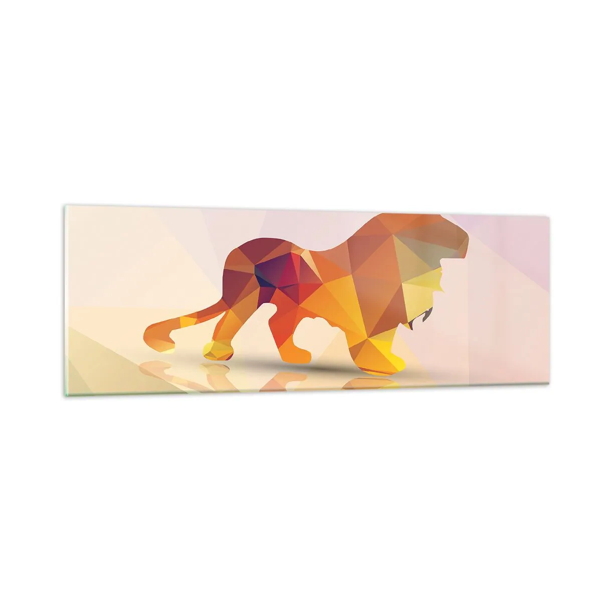 Billede på glas - Diamantkongen - 90x30 cm