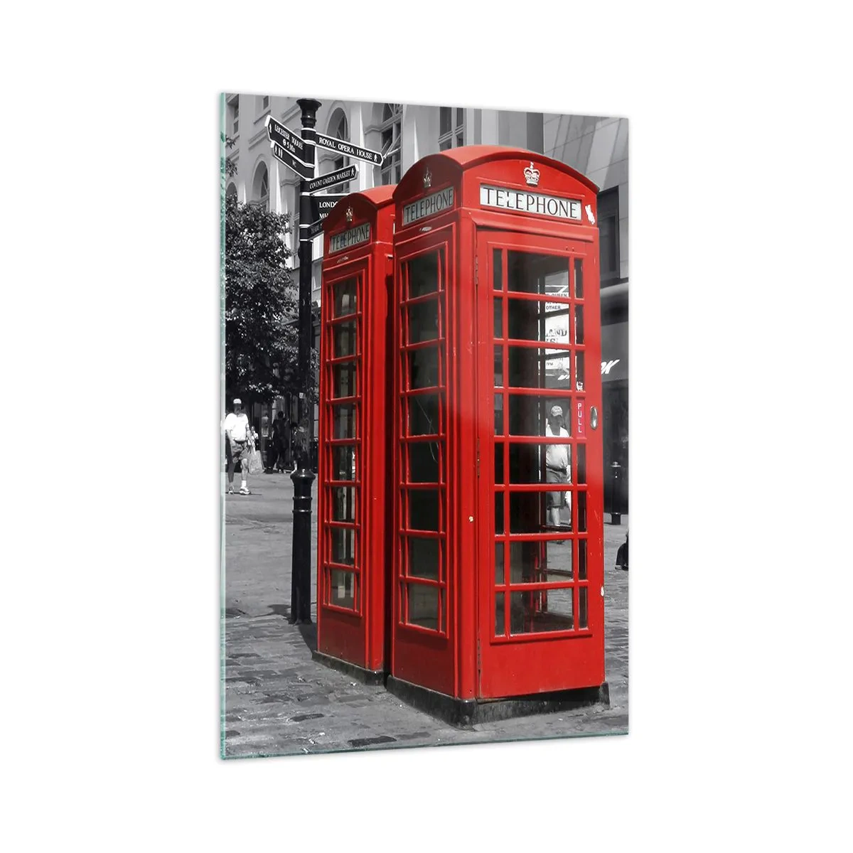 Billede på glas - , - 70x100 cm