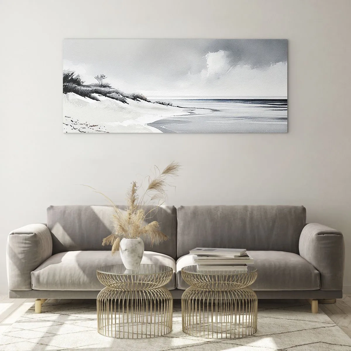 Billede på glas - Altid sammen - 100x40 cm