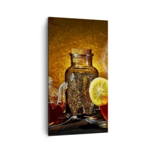 Lærredstryk - Billede på lærred - I stil med de hollandske mestre - 45x80 cm