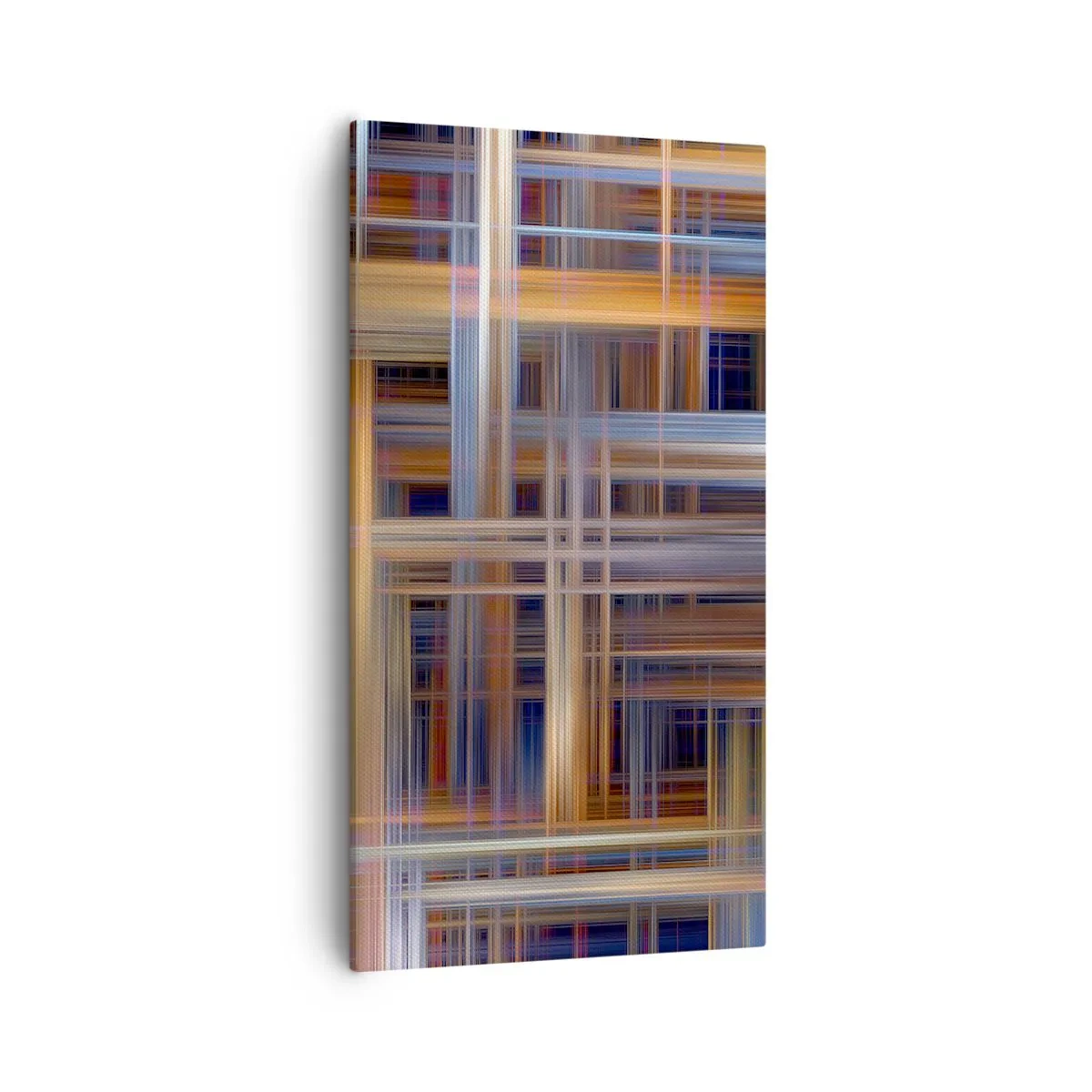 Lærredstryk - Billede på lærred - Vævet af lys - 55x100 cm