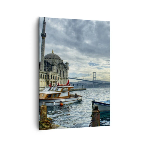 Lærredstryk - Billede på lærred - På grænsen mellem verdener - 50x70 cm