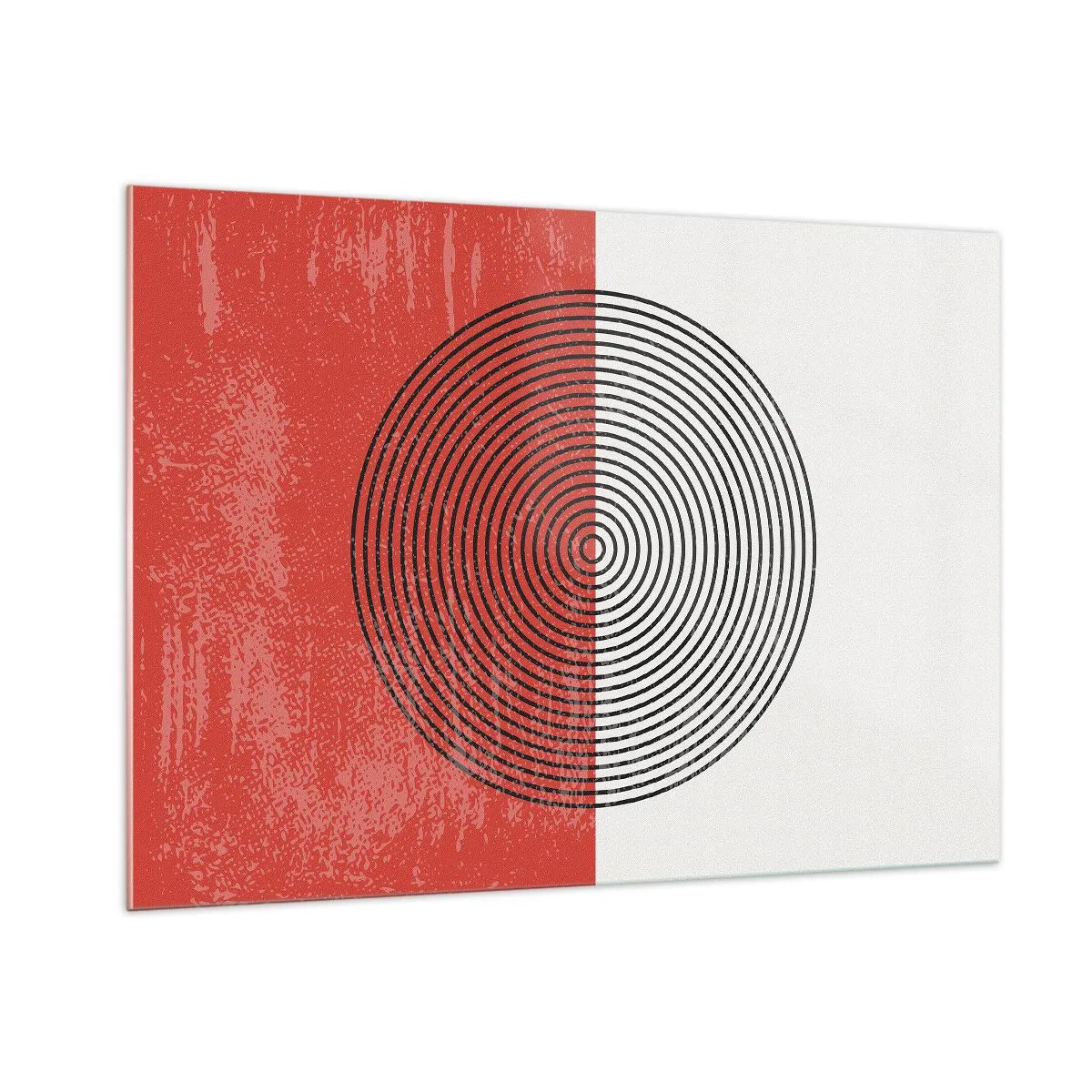 Billede på glas - Lige til sagen - 100x70 cm