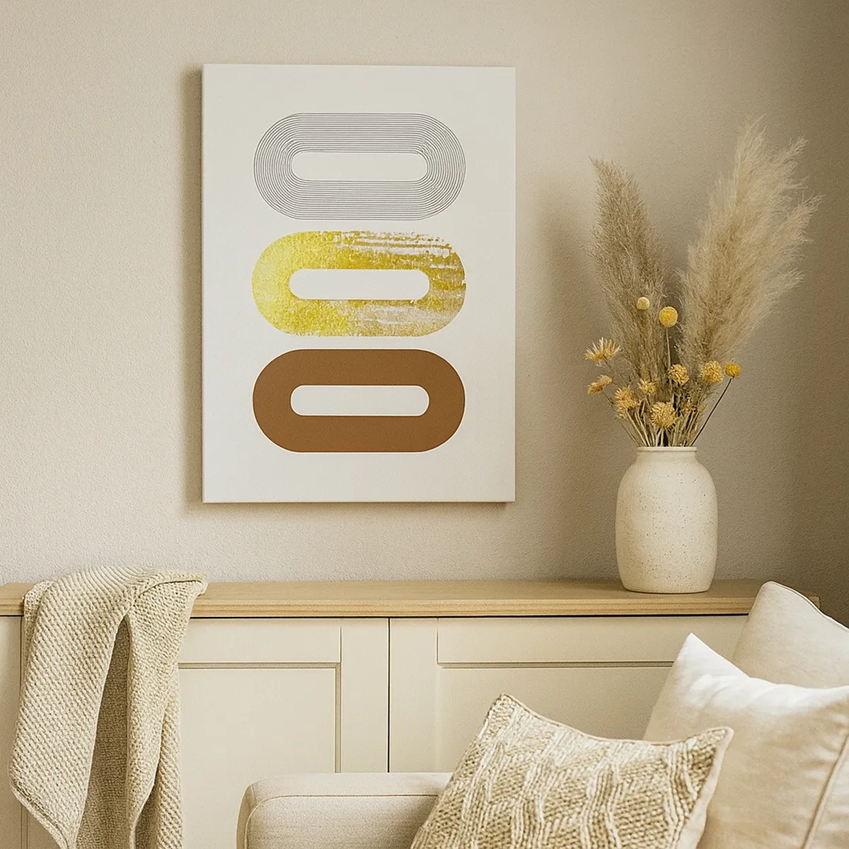 Lærredstryk - Billede på lærred - Åhhh! - 50x70 cm