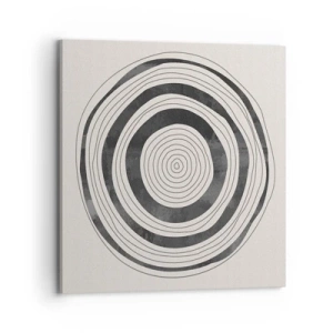 Lærredstryk - Billede på lærred - Det vigtige er det, der er imellem - 70x70 cm