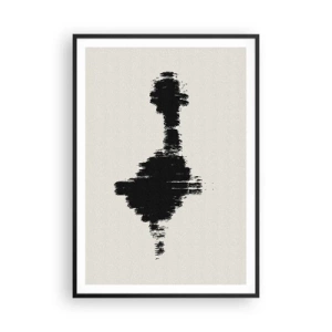 Plakat i sort ramme - Fantasiens vibrationer - 70x100 cm