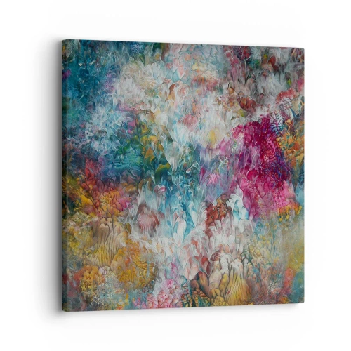 Lærredstryk - Billede på lærred - I fuldt flor - 30x30 cm