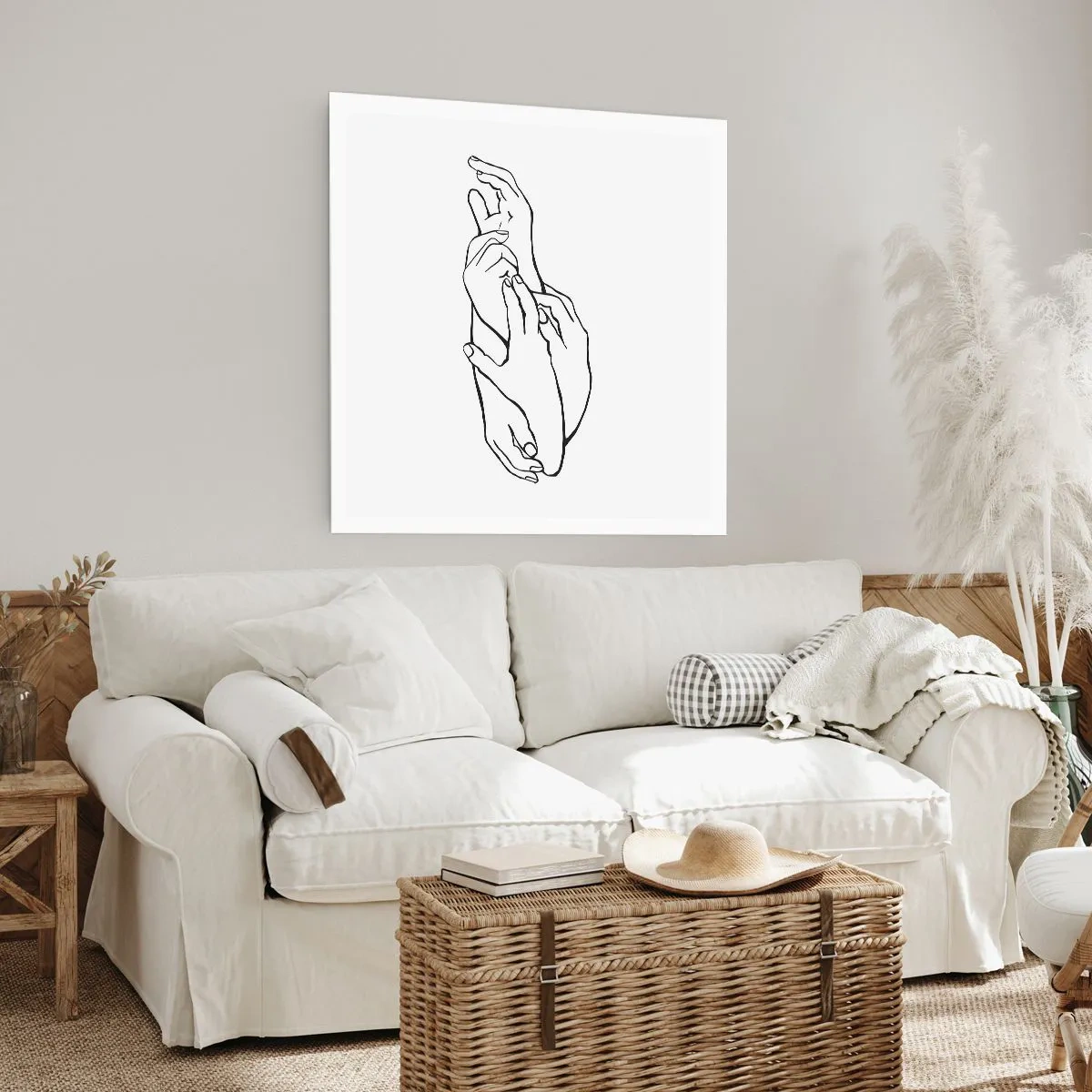 Plakat - God berøring - 60x60 cm