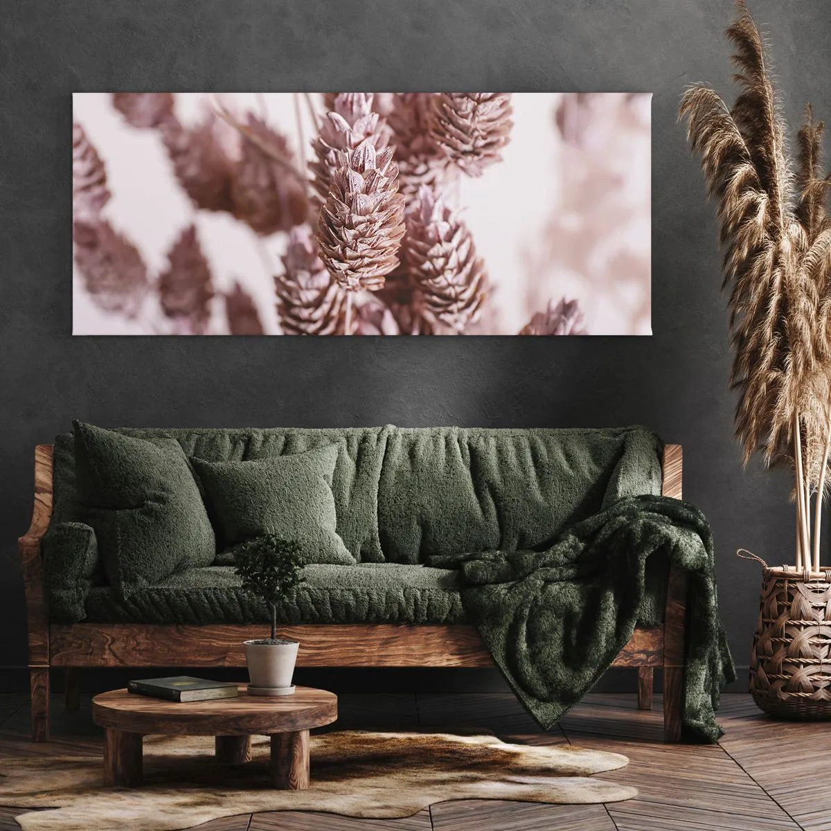 Lærredstryk - Billede på lærred - Tilsyneladende ubemærket - 100x40 cm