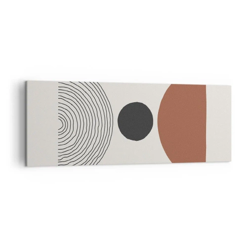 Lærredstryk - Billede på lærred - I rampelyset - 140x50 cm